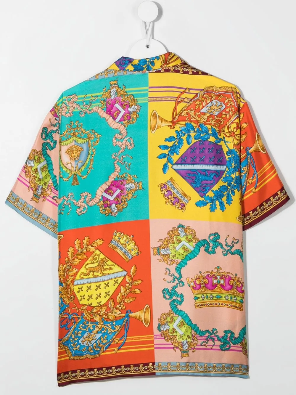 Versace Kids T-shirt met print - Oranje