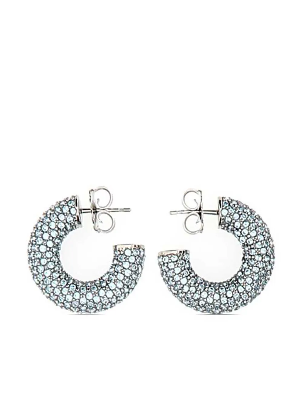 Amina Muaddi Cameron hoop earrings Women