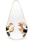 Seletti lipstick detail mirror - Gold