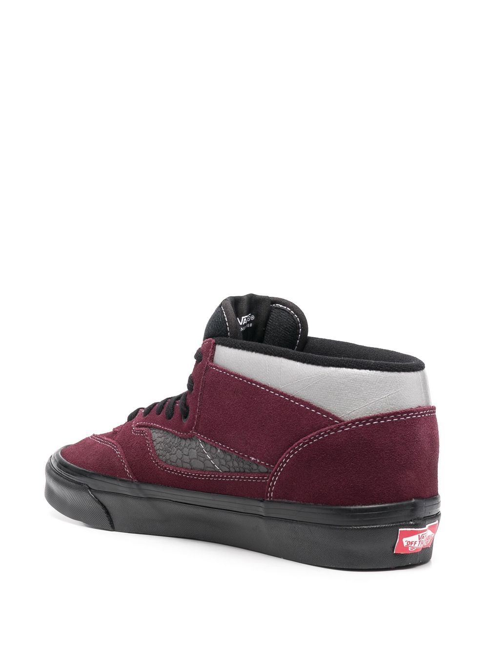 Shop Vans Side Logo-patch High-top Sneakers In Red