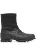 CamperLab Traktori leather ankle boots - Black