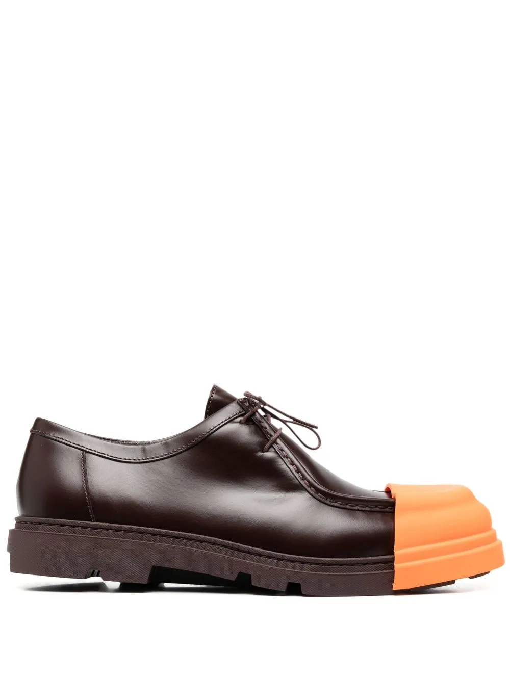 

Camper Junction contrast-toe Derby shoes - Brown