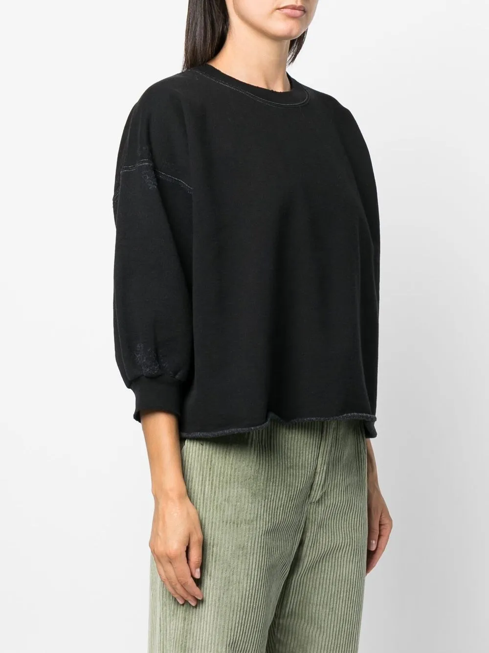  Rachel Comey Fond Drop-shoulder Sweatshirt - Grey 