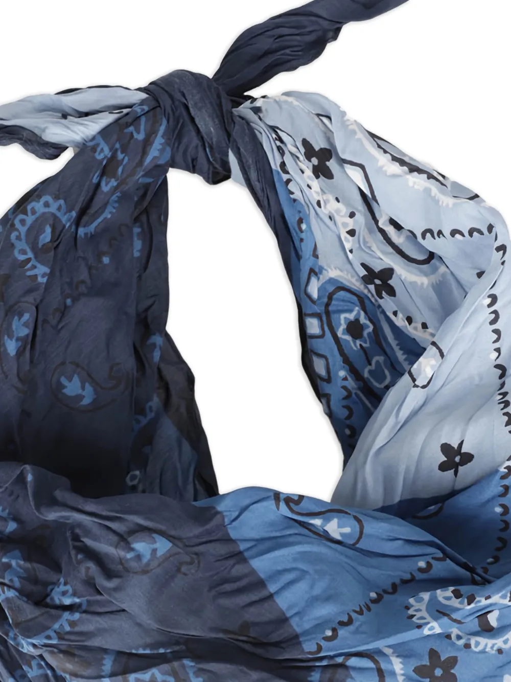 Altea Sjaal met print - Blauw