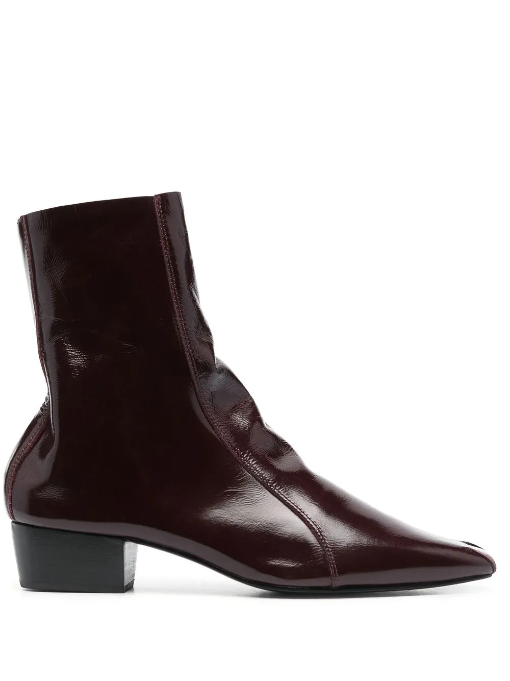

Rachel Comey Cow 35mm leather boots - Red