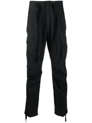 TOM FORD drawstring-waist Cotton Cargo Pants - Farfetch