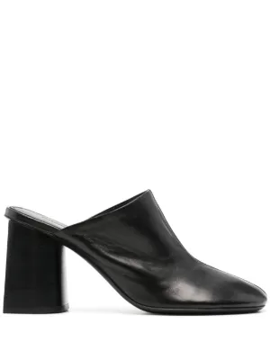 Balenciaga Cagole Mules | Black | FARFETCH OM