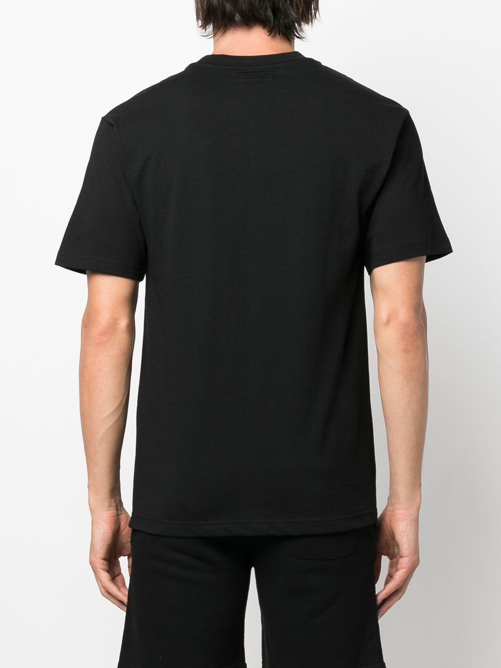 Shop Market Logo-print Cotton T-shirt In Black