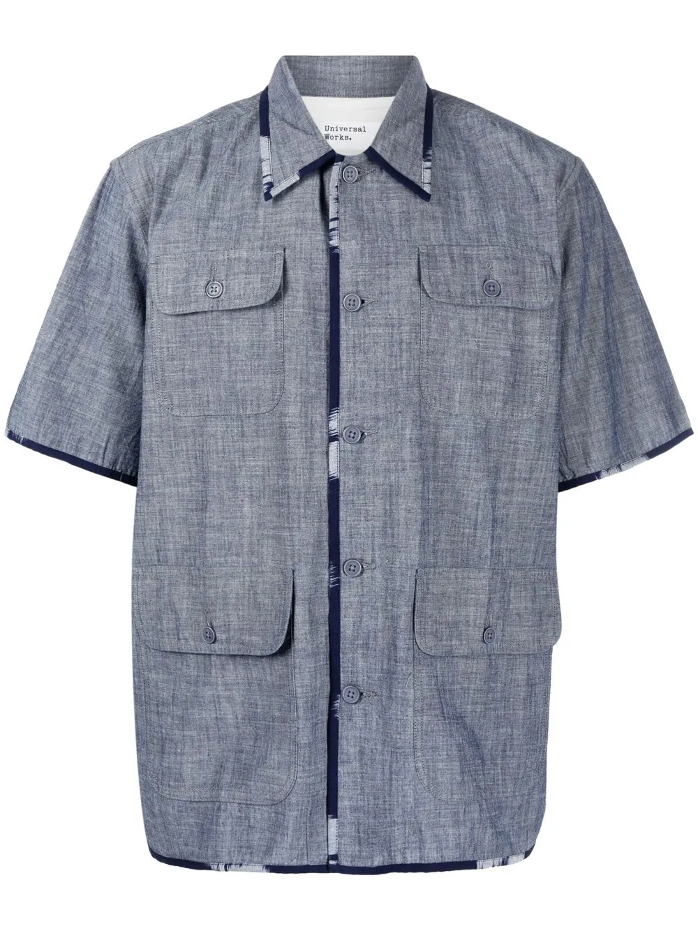 

Universal Works playera manga corta - Azul
