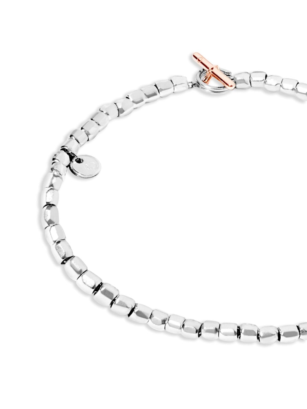 Dodo mini Granelli beaded bracelet - Zilver