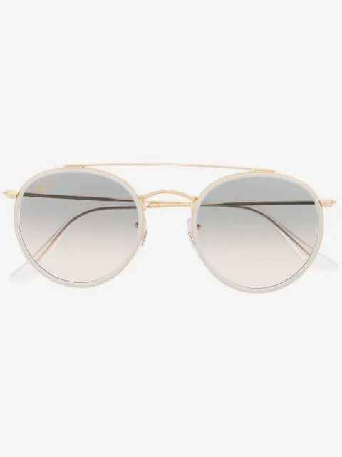 Ray-Ban RB3647N double-bridge round-frame sunglasses