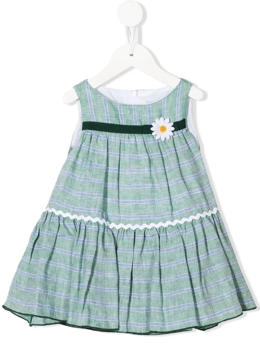 

La Stupenderia vestido de corte imperio - Verde