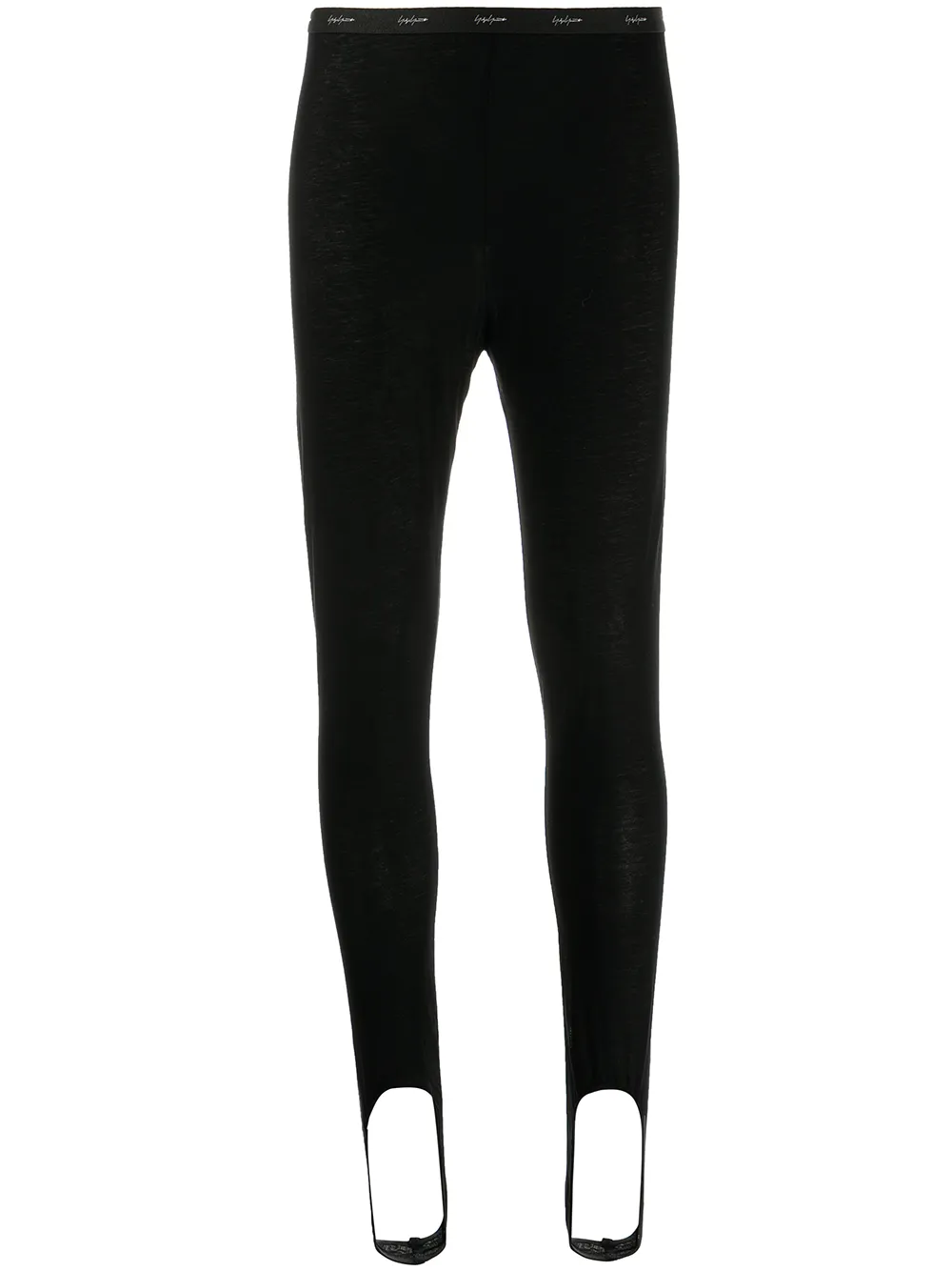 

Yohji Yamamoto leggins estilo fuseau con aberturas - Negro