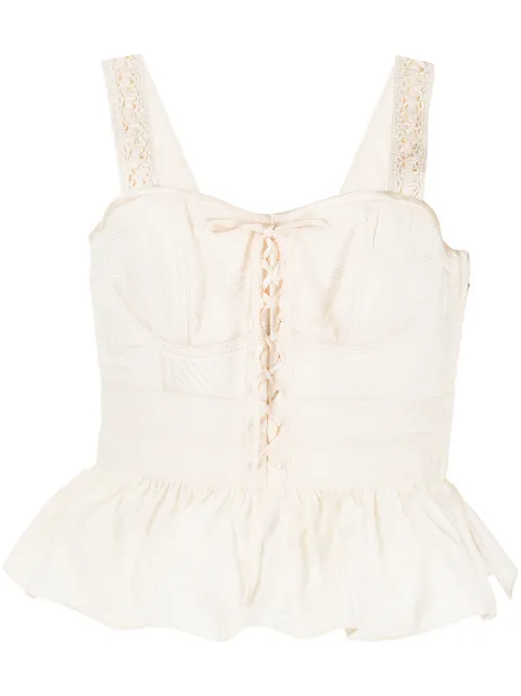 Ulla Johnson peplum-hem cotton blouse