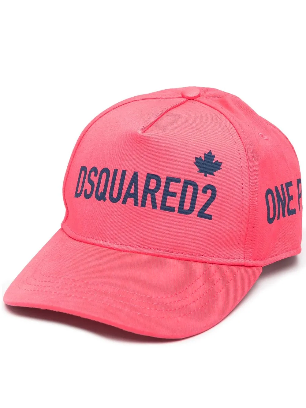 

Dsquared2 gorra con logo estampado - Rosado