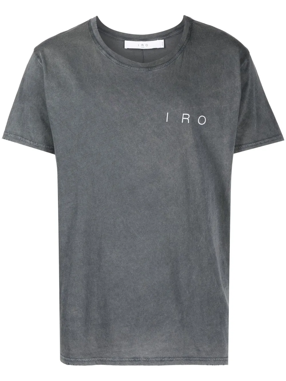 

IRO playera con logo estampado en el pecho - Gris