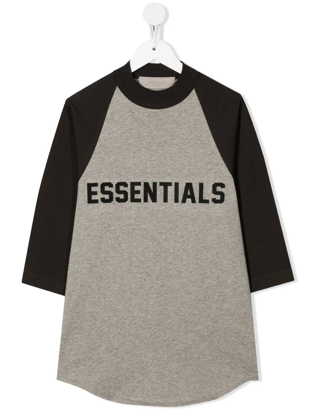 

FEAR OF GOD ESSENTIALS KIDS logo-print raglan top - Grey