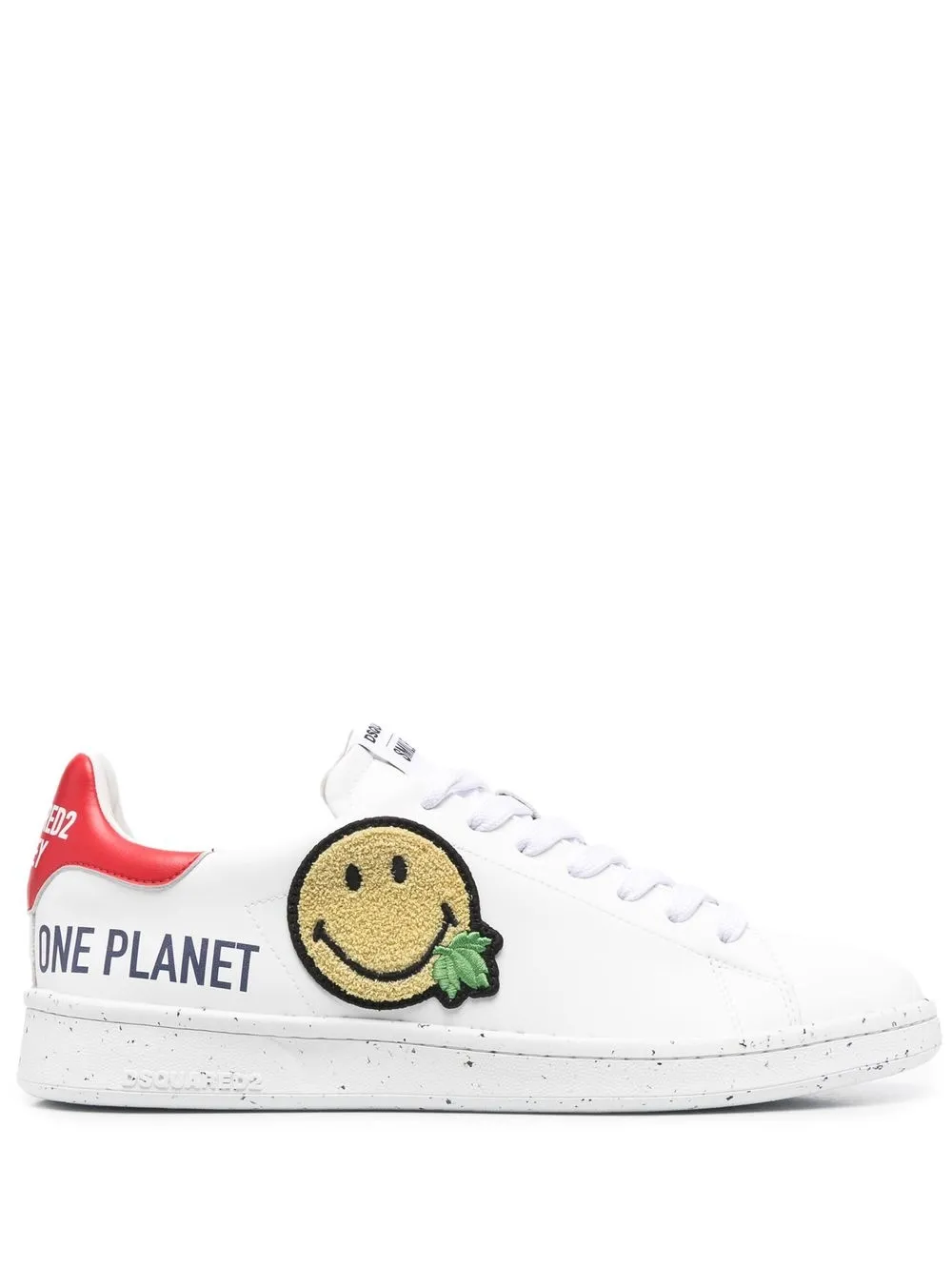 

Dsquared2 teniscon detalle One Planet - Blanco