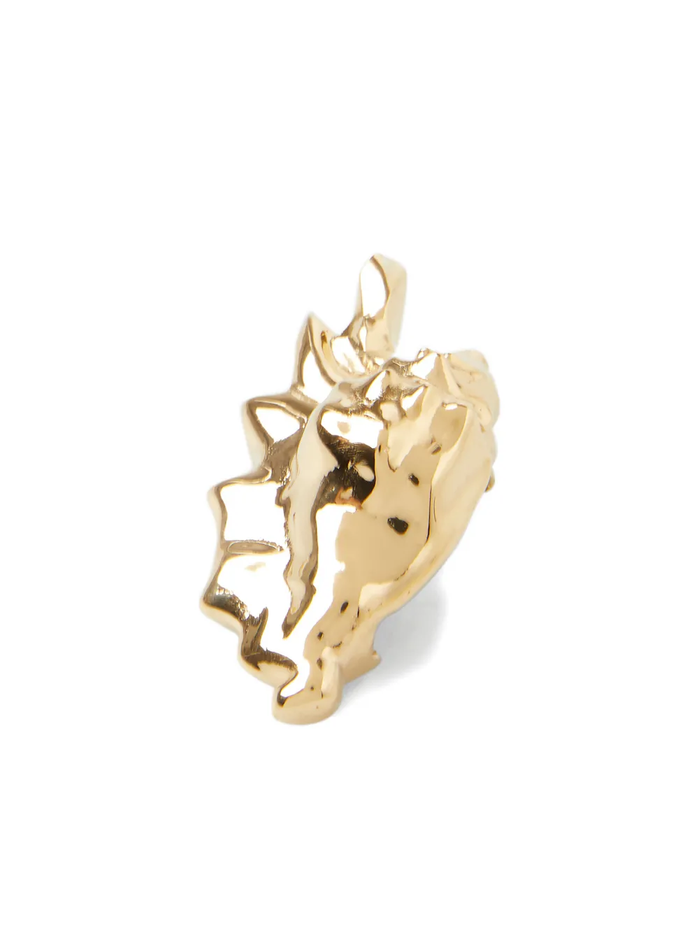  Alan Crocetti Ear Cuff Mit Muscheldesign   Gold 