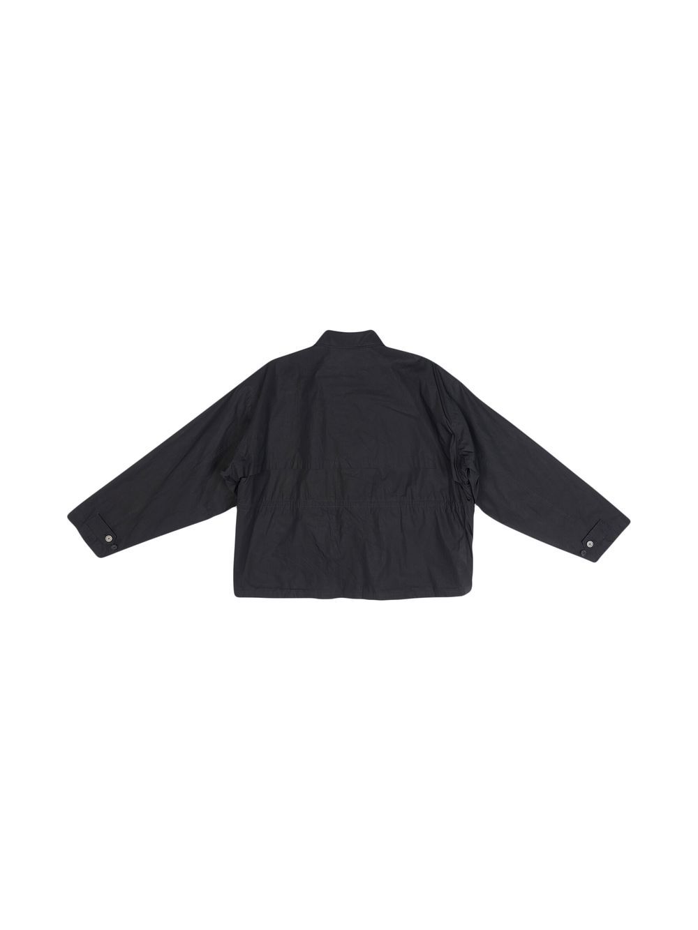 Balenciaga Shirtjack met geborduurd logo - Zwart