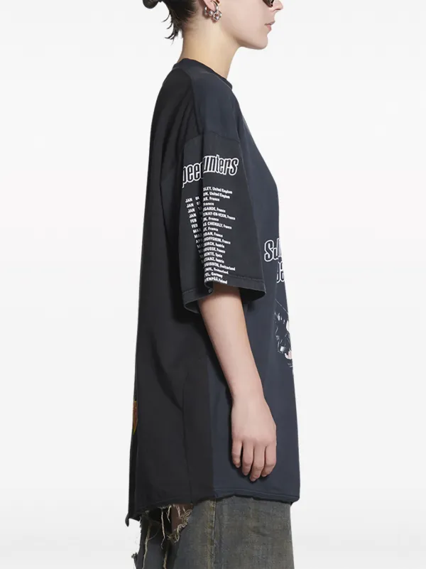 Balenciaga Oversized Upside Down T-Shirt