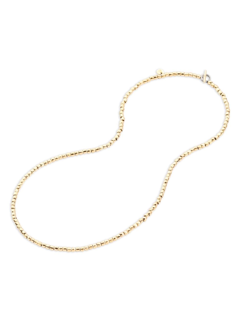 Shop Dodo Mini Granelli Beaded Necklace In Gold