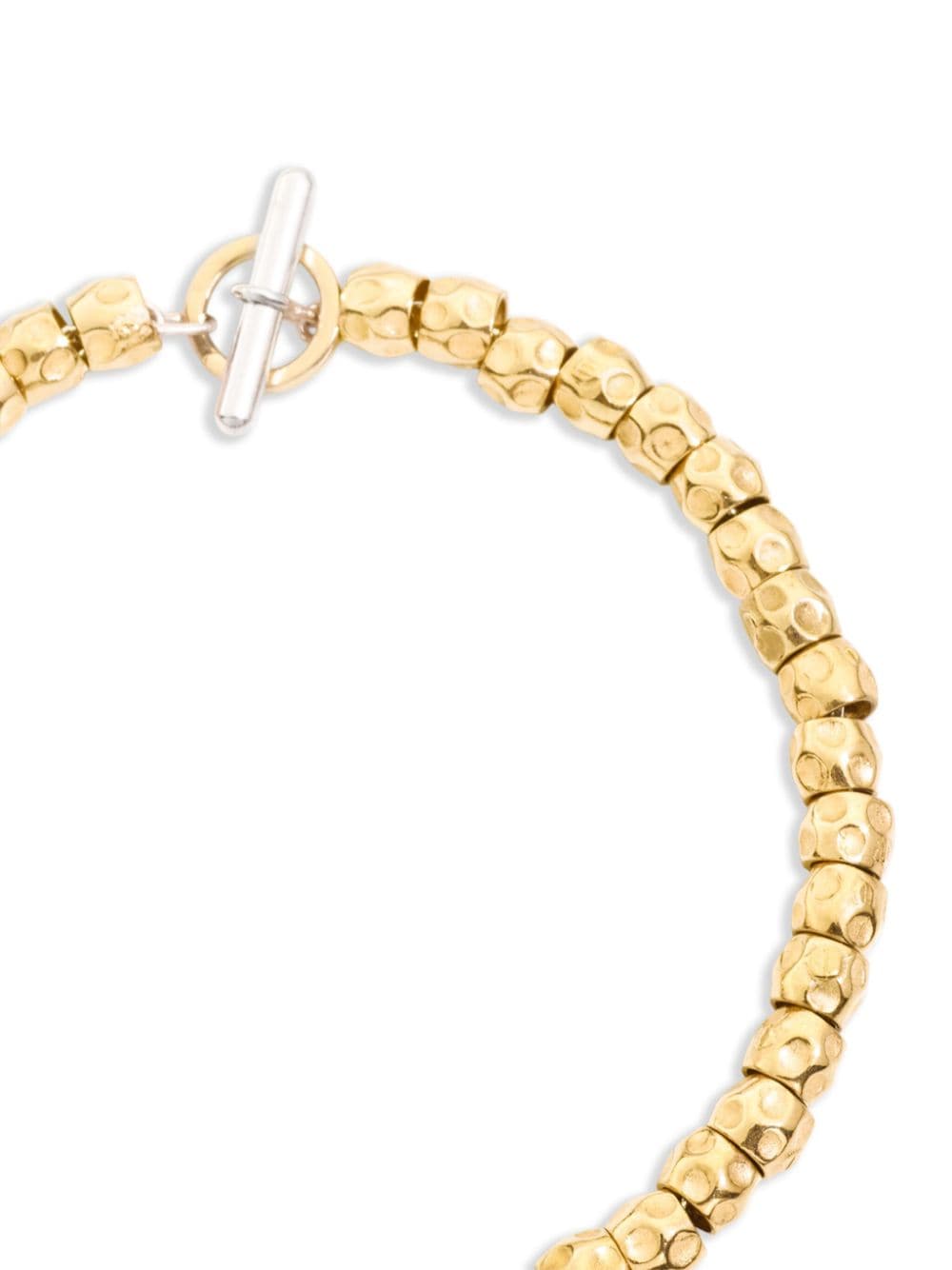 Shop Dodo Granelli Beaded Bracelet In Gold