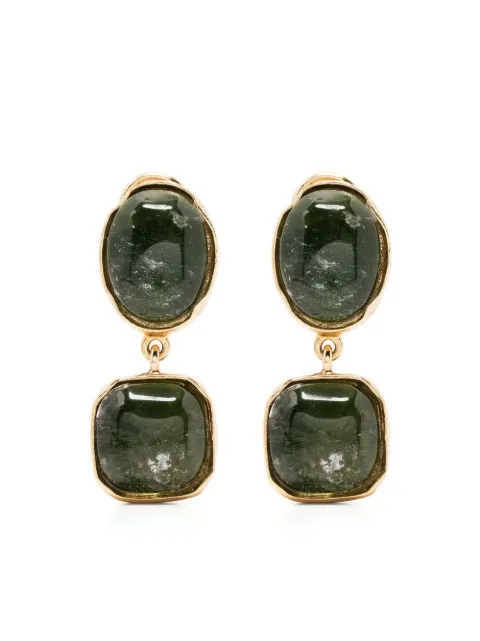 Goossens boucles d'oreilles pendantes Cabochons