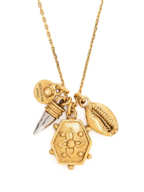Goossens Maunaloa charm-detail necklace