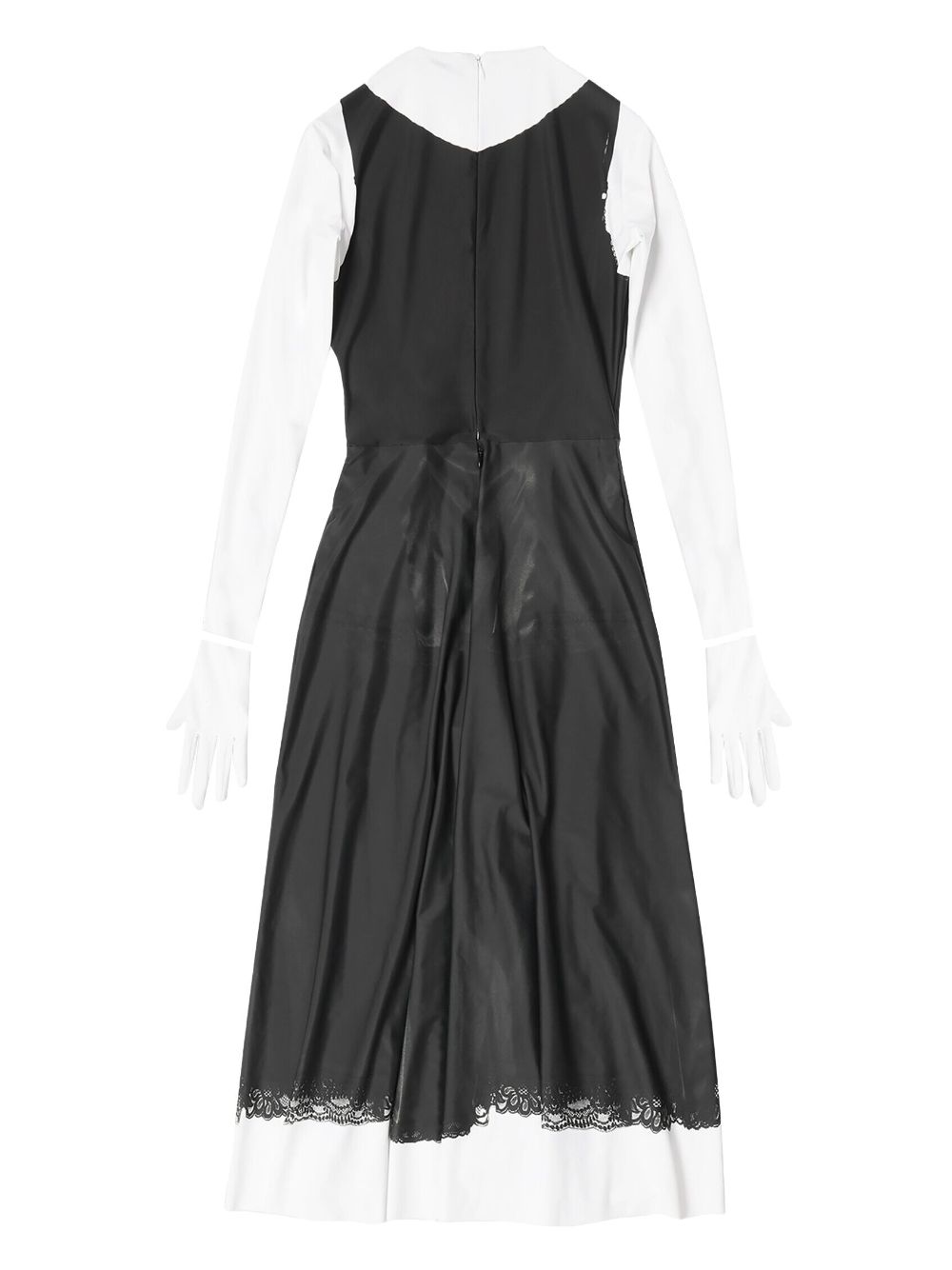 Balenciaga Trompe L'Oeil Midi Dress - Farfetch