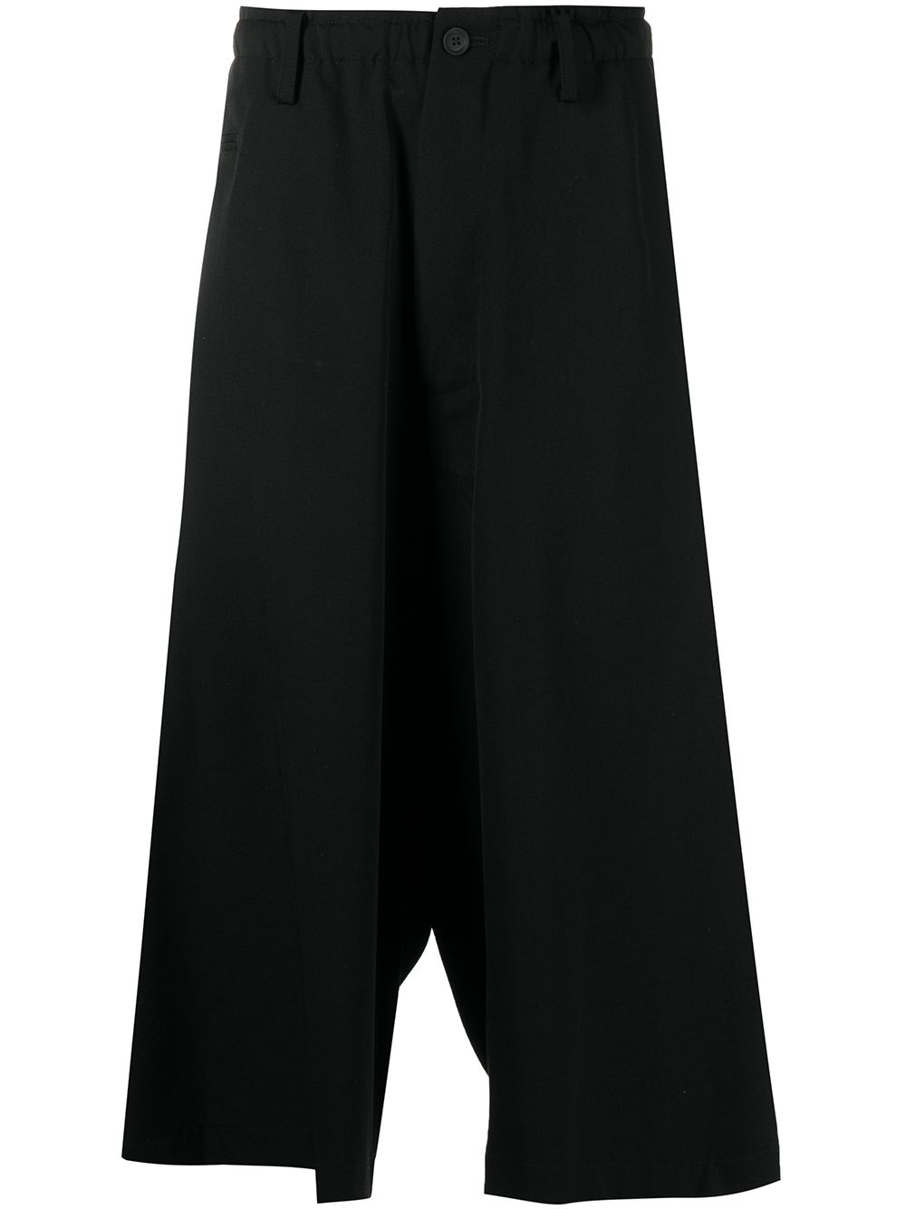 Yohji Yamamoto Cropped wide-leg Trousers - Farfetch