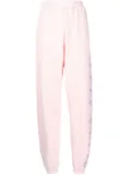 Aries side logo-print track pants - Pink