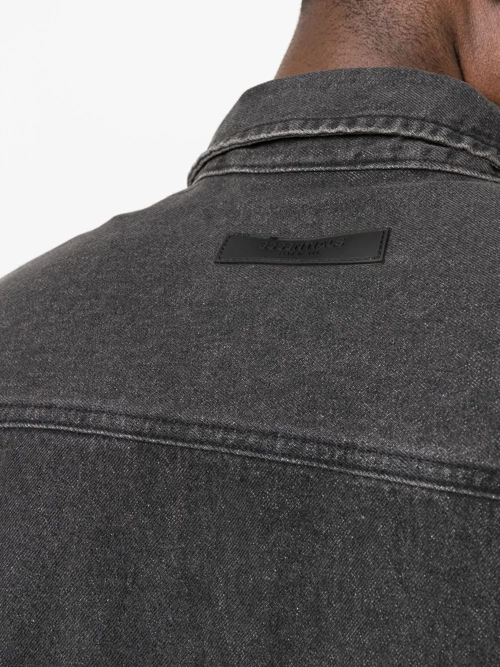 FEAR OF GOD ESSENTIALS oversized-cut Denim Shirt - Farfetch