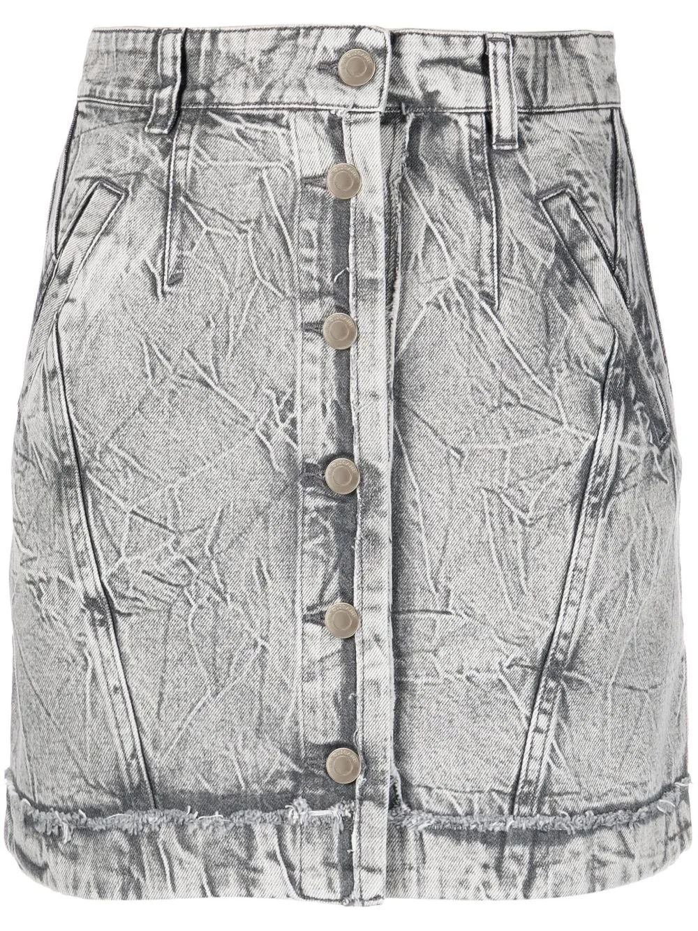 

IRO crease effect mini skirt - Grey