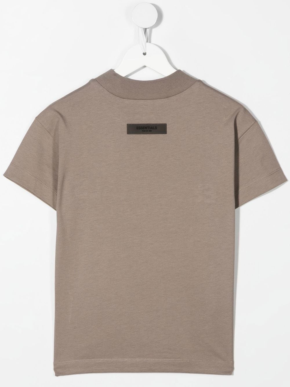 Essentials Kids' Logo Crew-neck T-shirt In Brown