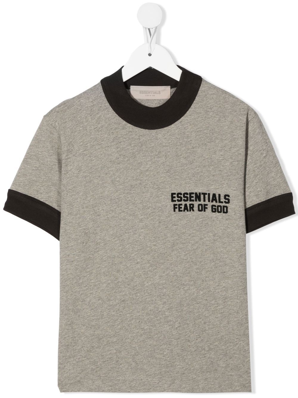 Essentials Kids' Logo Crew-neck T-shirt In Grey