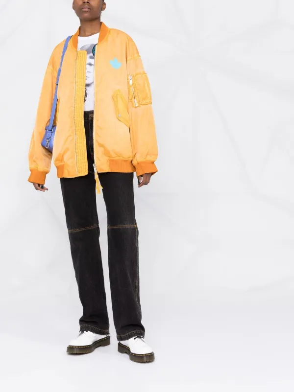 dsquared2 orange jacket