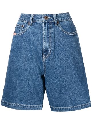 CHOCOOLATE knee-length Denim Shorts - Farfetch