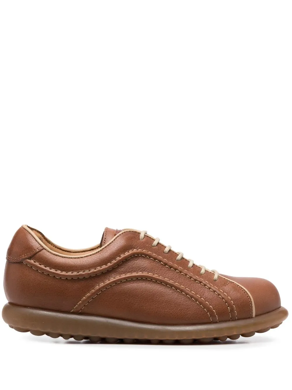 

Camper ribbed lace-up shoes - Brown