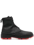 Camper colour-block lace-up boots - Black