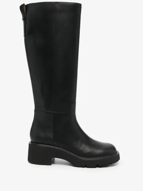 Camper knee-length slip-on boots