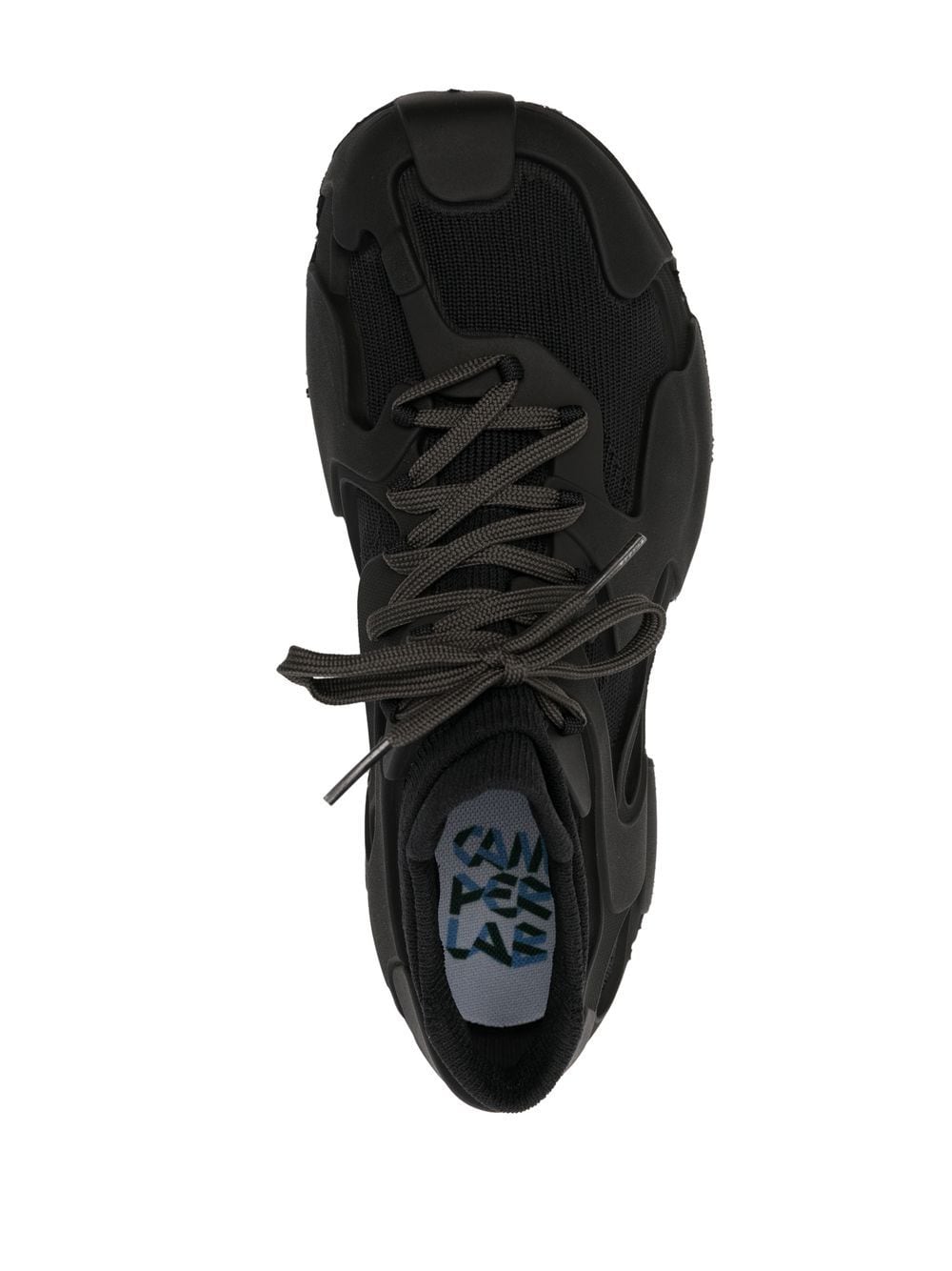 Shop Camperlab Lace-up High-top Sneakers In Black