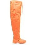 CamperLab padded knee-high boots - Orange