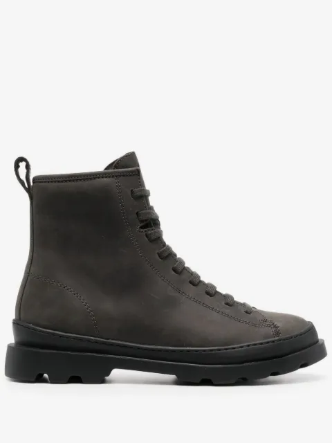 Camper lace-up leather boots