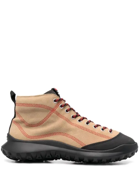Camper logo colour-block boots