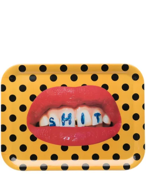 Seletti photograph-print toilet paper tray
