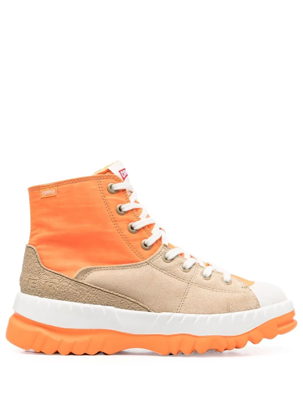 

Camper colour-block ankle boots - Orange