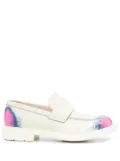CamperLab distressed-effect leather loafers - Neutrals