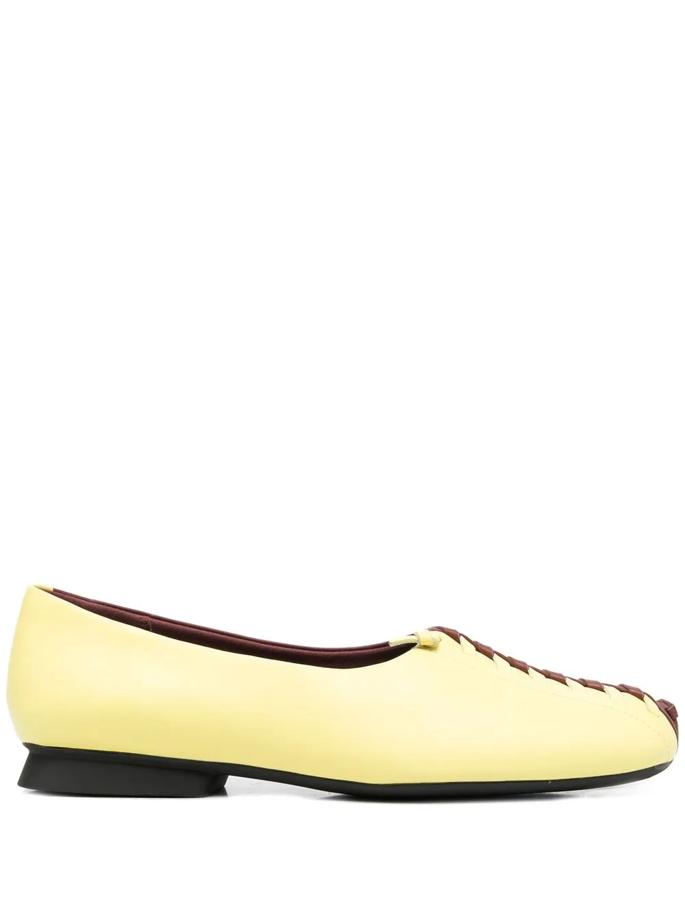 

Camper flats con diseño color block - Amarillo