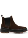 Camper elasticated-panel ankle boots - Brown